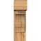 Ekena Millwork Balboa Block Rough Sawn Bracket w/ Offset Brace, Western Red Cedar, 8"W x 18"D x 26"H BKT0806X18X26BOA05RWR - alternate 4